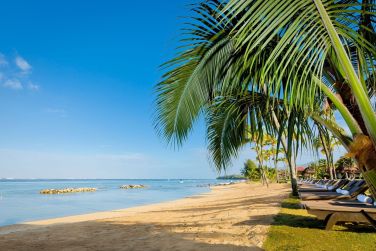 Un endroit parfait pour se dtendre le long d'une belle plage