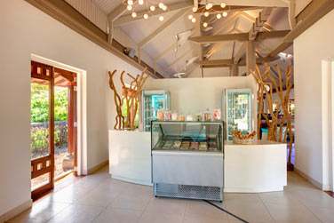 De nombreux parfums sont disponibles au bar  glaces !