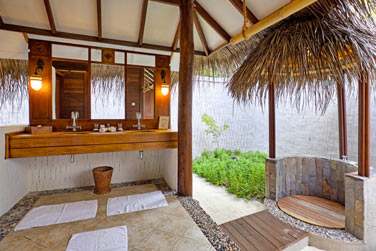 Beach Villa (salle de bain avec douche extrieure)