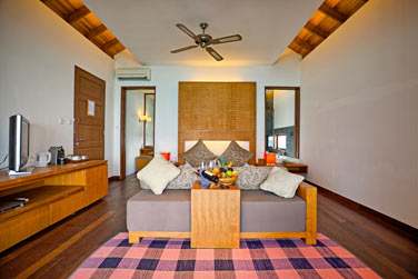 Intrieur des Villas sur Pilotis