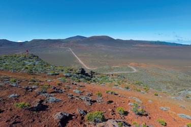Dcouvrez les paysages lunaires en direction du volcan !