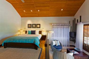 Le Bungalow Deluxe avec coin salon en bas...