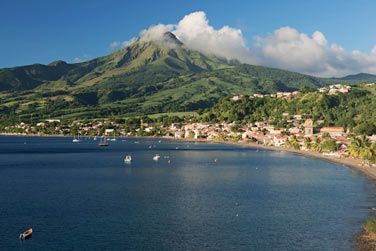 La baie de Saint-Pierre en Martinique