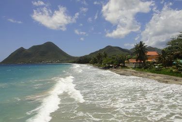 La plage du Diamant en Martinique