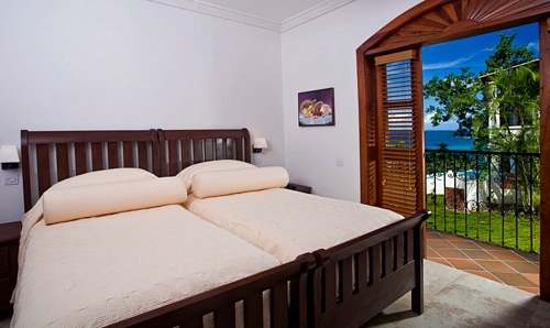 La Chambre vue jardin