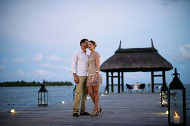 Dner aux chandelles sur la jete... So romantique