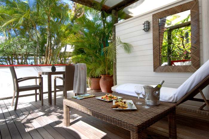 Terrasse du Garden cottage