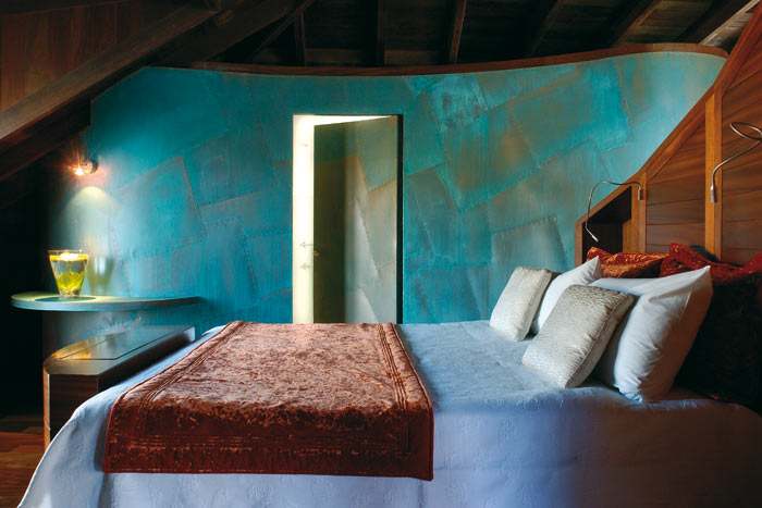 La chambre de l'Howard Hugues Loft