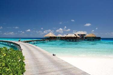 Le Spa est en retrait sur l'le pour plus de calme et de tranquillit