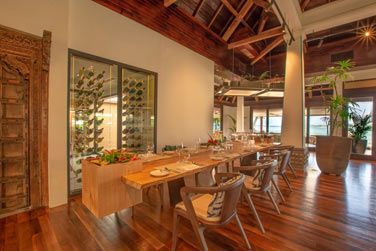 Le menu Aquacasian propose les ingrdients les plus frais et des saveurs spectaculaires