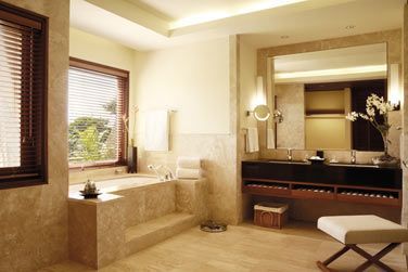 La salle de bain des Suites Junior