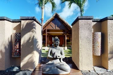 Entre principale de la Shanti Villa