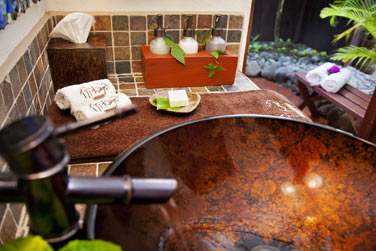 La salle de bain  la dcoration trs russie...