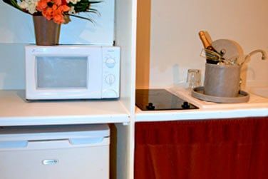 La kitchenette de la junior suite suprieure