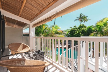 La terrasse de la chambre Suprieure.
