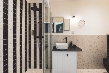 La salle de bain de la chambre Suprieure.