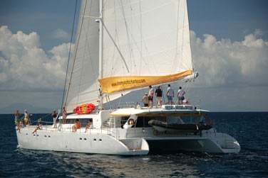 Les activits nautiques proposes  bord :
 kayak, plonge libre avec palmes, masques et tubas (snorkeling) et quipement de pche