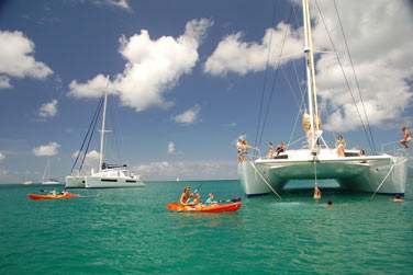 Le Catamaran Mojito 82' est extrmement spacieux et confortable