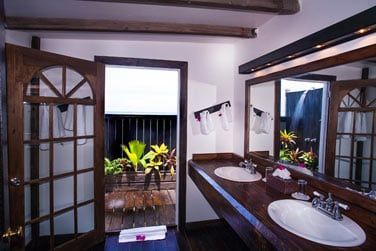 Salle de bain du Sunset Cottage