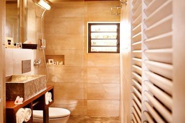 La salle de bain du Bungalow Famille