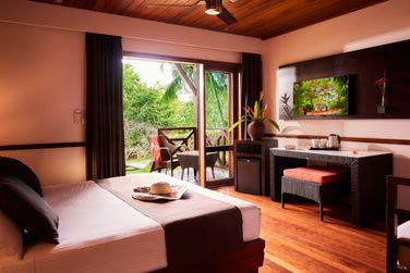 L'intrieur du Bungalow Tropique