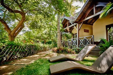 L'extrieur des Bungalows Tropique