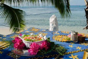 Djeunez face  cette sublime vue sur l'ocan