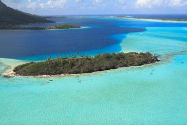 et les petits 'motu' qui l'entourent sont exceptionnels