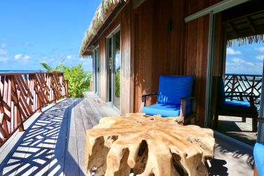 Sunrise Bungalow with Huahine Island View