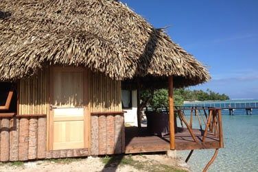 Le bungalow Fare traditionnel