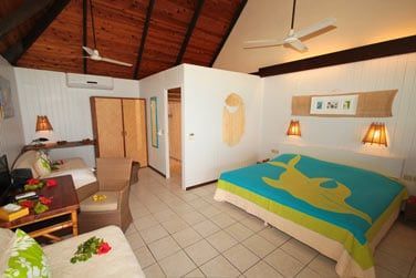 Chambre du Bungalow Plage Kokone