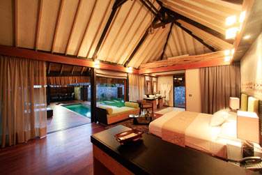 La villa est spacieuse et trs bien conue