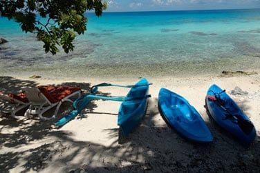 Explorez le lagon en kayaks et pirogues