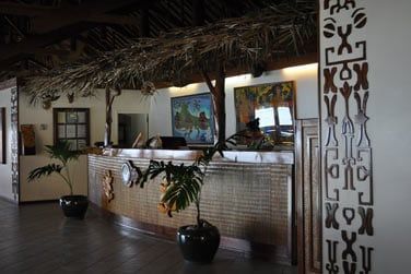 L'tablissement vous offre un cadre typiquement polynsien