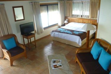 Intrieur du bungalow plage