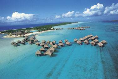 Vue arienne de l'htel