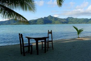 Djeuner sur la plage...