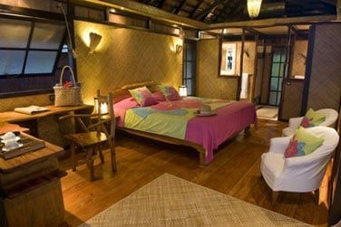 La chambre du Bungalow Plage