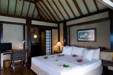 Intrieur de la chambre vue mer