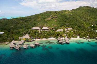 bienvenue  l'htel Maitai  Bora Bora