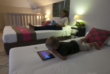 Voici la chambre Duplex, idale pour les familles