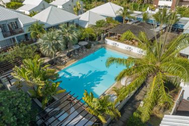 Vue arienne de l'htel Les Croles