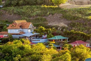 Un superbe boutique-htel entour par la belle nature martiniquaise