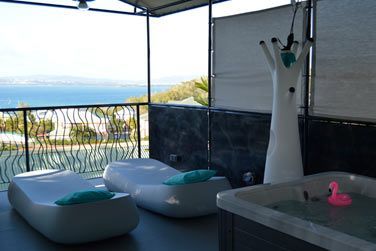 Toutes les villas disposent d'un Jacuzzi