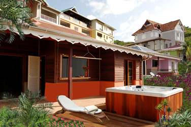 bain  remous d'une villa