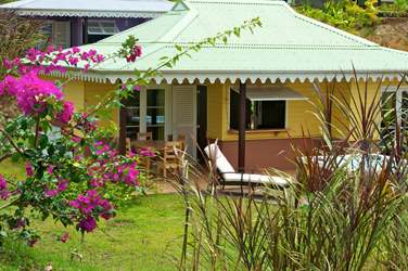 Vue extrieure d'une villa