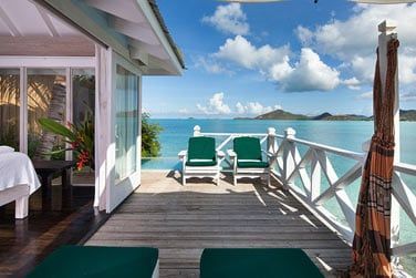 Balcon de la Chattel House Suite