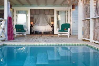 La piscine prive du Cottage Deluxe avec piscine