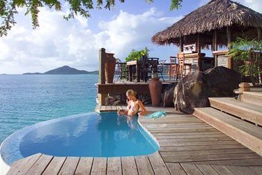 Piscine du restaurant Sheer Rocks