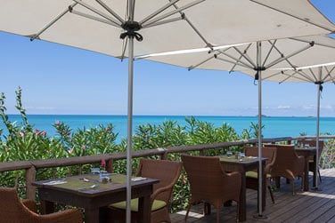 Terrasse du restaurant Rafters